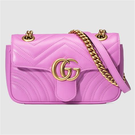 gucci marmont colours|Gucci pink mini flower pouch.